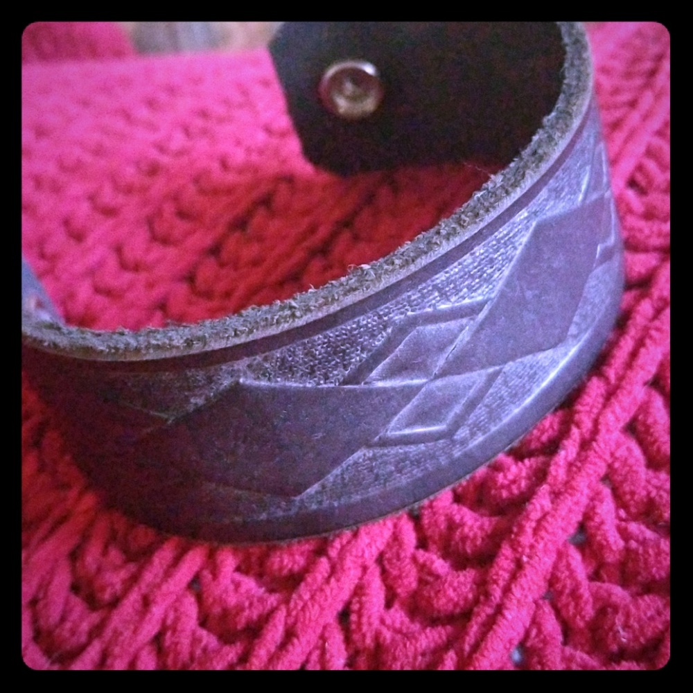 Men's Leather Wristband